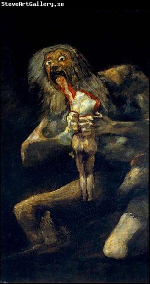 Francisco Goya Saturn Devouring His Son